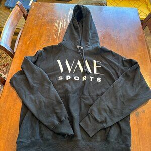 WME Sports x Champion Reverse Weave Wave Hoodie Black Size Large